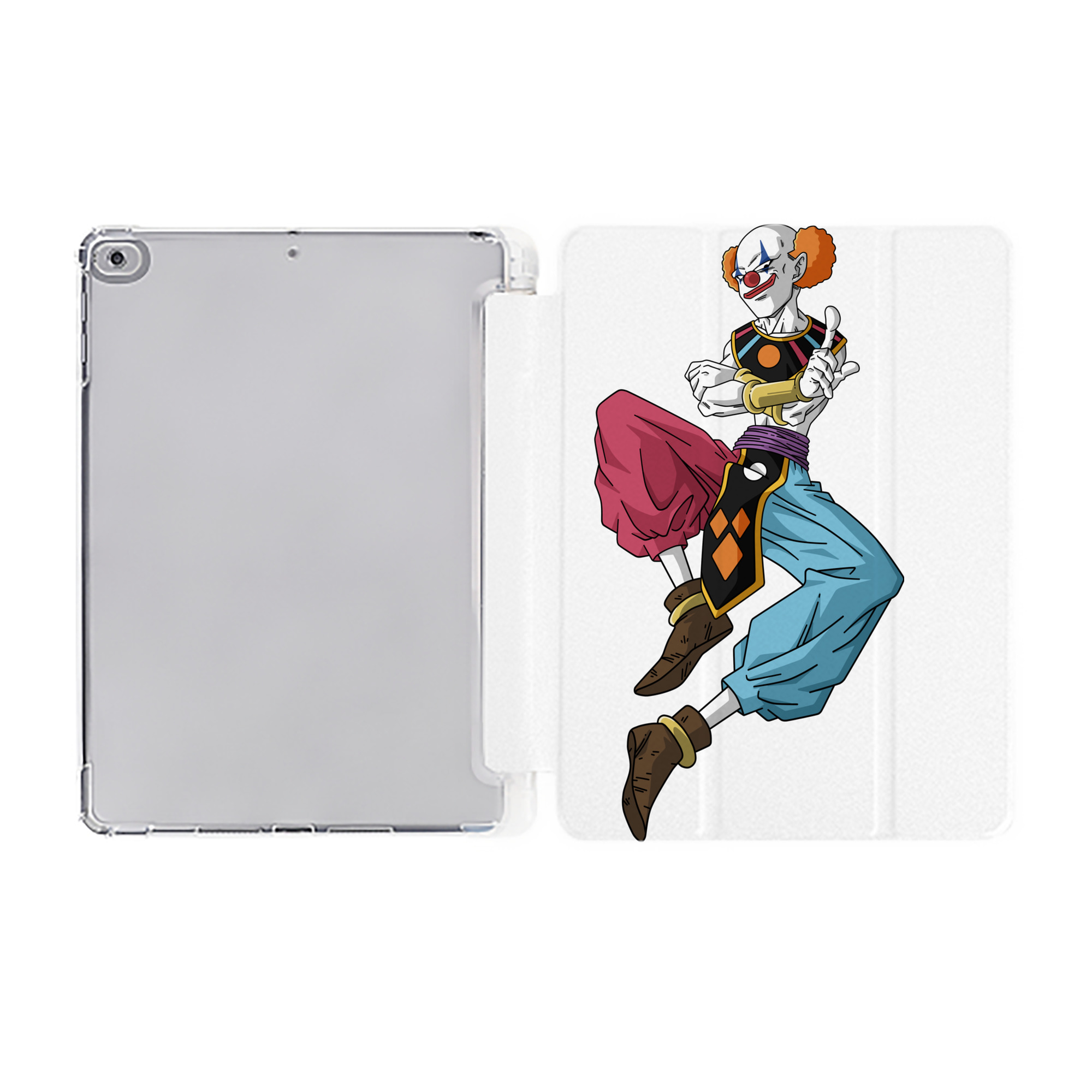 （画像用） ドラゴンボール DRAGON BALL IPad ケース ペン収納付き 三つ折りスタンド PUレザー×シリコン 対応機種9.5/10.5/10.9インチ